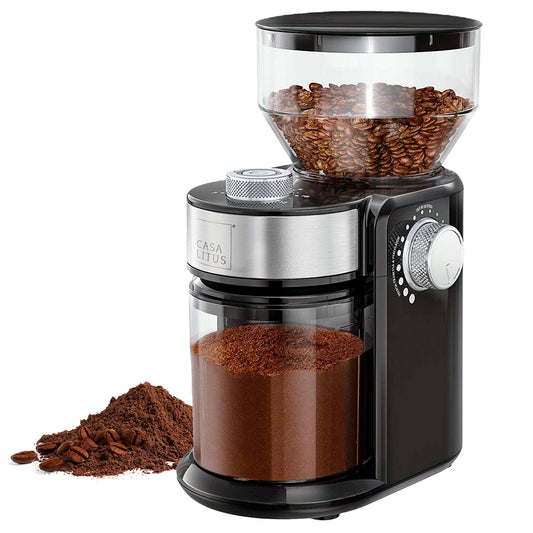 Molino de Café Eléctrico Profesional 200gr 18 Niveles de Molienda
