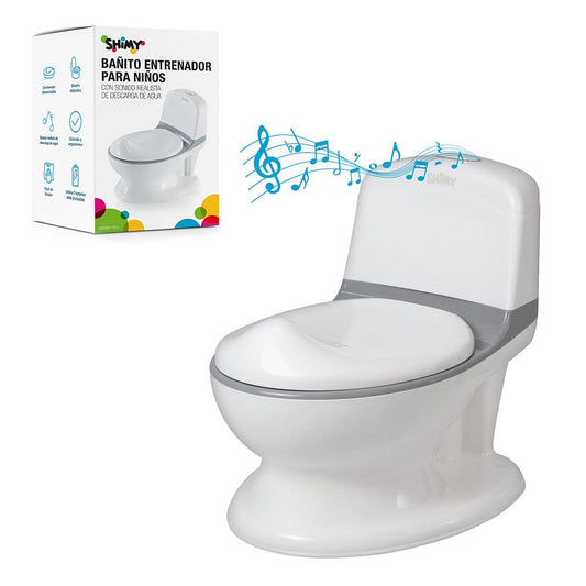 Bañito Entrenador para Niños con Sonido Realista de Agua Shimy - Redlemon