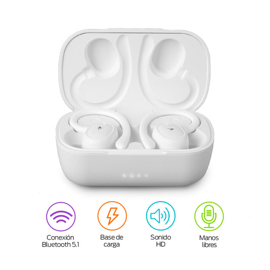 Audífonos Inalámbricos Air-Sport 2 Bluetooth 5.1 Contra Agua IPX4 Redlemon Technology México