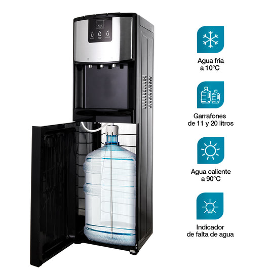 Dispensador de Agua de Garrafón Oculto Eléctrico 3 Temperaturas