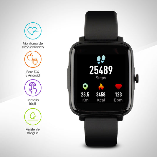 Smartwatch Reloj Inteligente Funciones de Salud Mod. W95