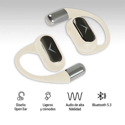 Audífonos Inalámbricos Deportivos Open Ear Bluetooth 5.3 Resistencia IPX5