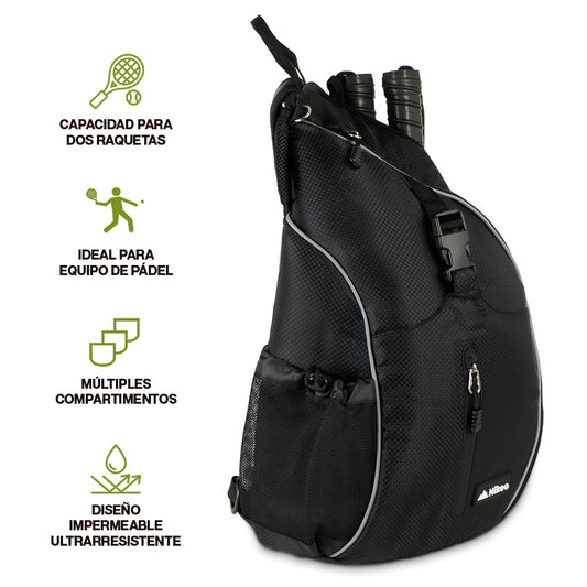 Mochila Deportiva para Padel Extra Grande Impermable para 2 Palas