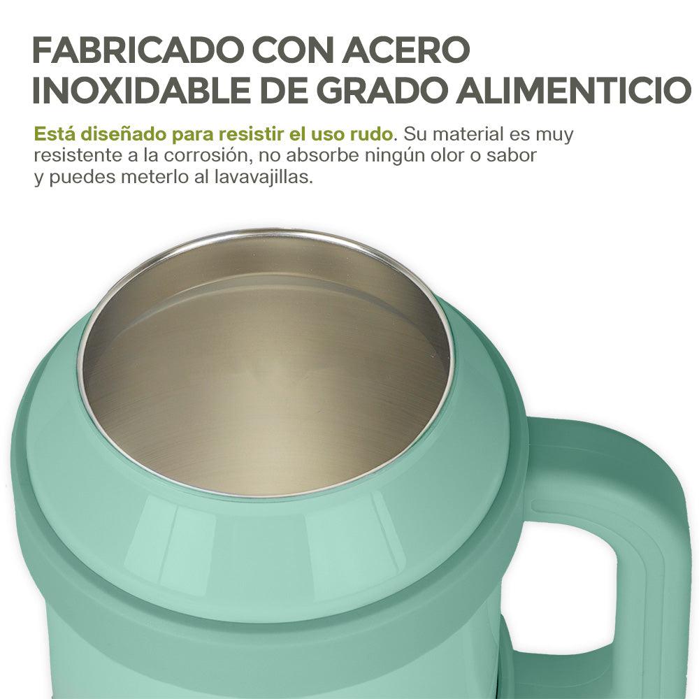Termo de Acero Inoxidable de Doble Pared Vaso Térmico Extra Grande 1.5L - Redlemon