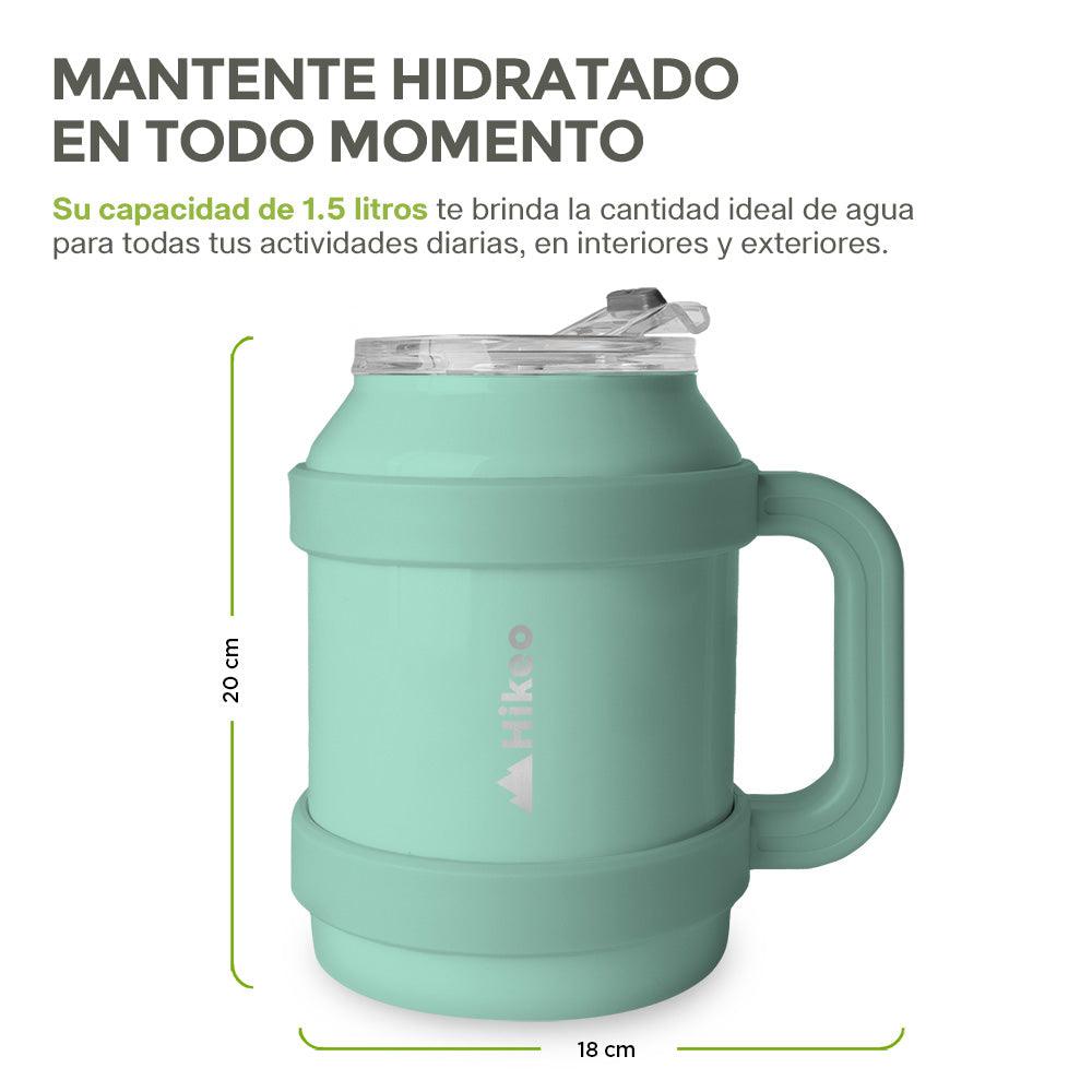 Termo de Acero Inoxidable de Doble Pared Vaso Térmico Extra Grande 1.5L - Redlemon