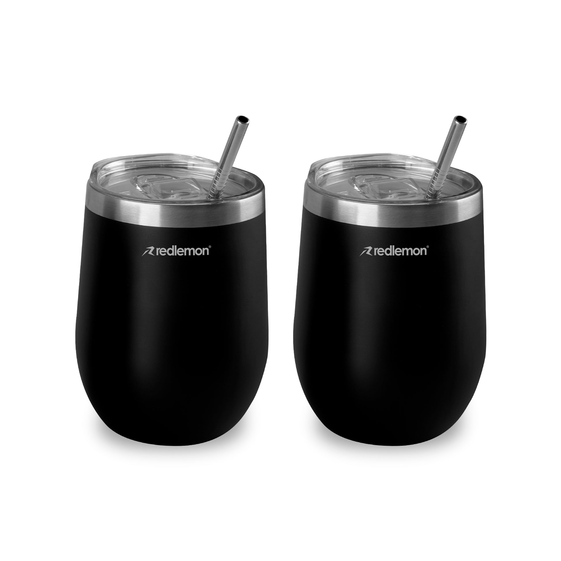 Vaso Térmico para Café y Vino Acero Inoxidable 2 Piezas Redlemon Technology México