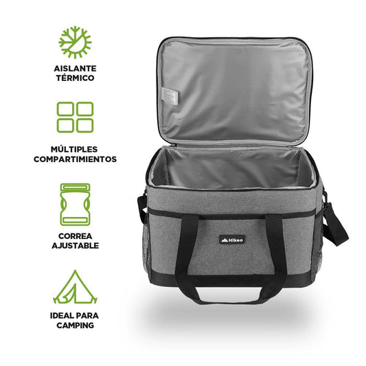 Hielera Térmica Extra Grande Impermeable 30 Litros 36 Latas Hikeo - Redlemon