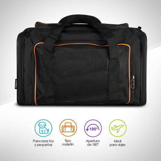 Transportadora para Perro y Gato Razas Pequeñas Para Viaje - Redlemon
