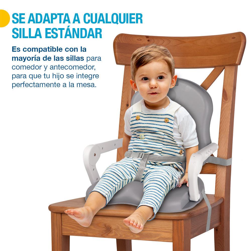 Silla para Bebé Asiento Elevador de Altura Ajustable Plegable 6 a 36 Meses - Redlemon