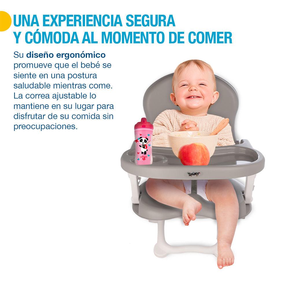 Silla para Bebé Asiento Elevador de Altura Ajustable Plegable 6 a 36 Meses - Redlemon