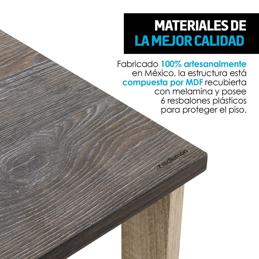 Escritorio Plegable de Madera para PC o Laptop Fácil Armado - Redlemon