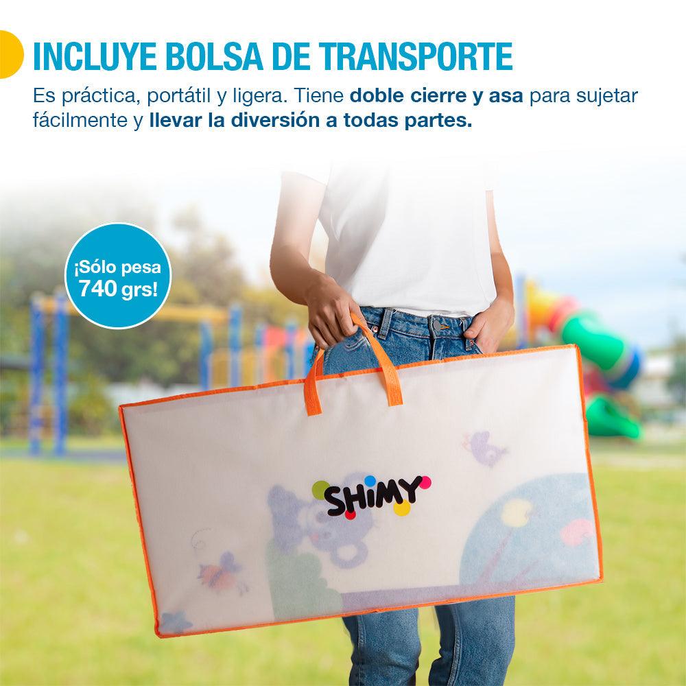 Tapete de Juego Plegable Doble Vista XL para Niño y Bebé 150x200 cm Shimy - Redlemon