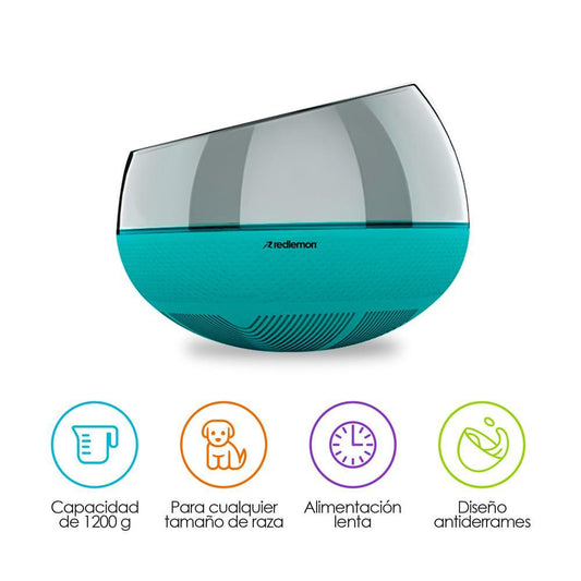 Plato para Perro de Alimentación Lenta Antiderrames - Redlemon