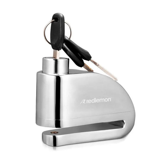 Candado de Disco con Alarma para Bicicleta y Motocicleta - Redlemon