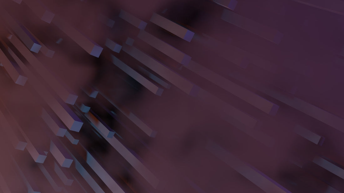 a blurry image of a person walking down a street