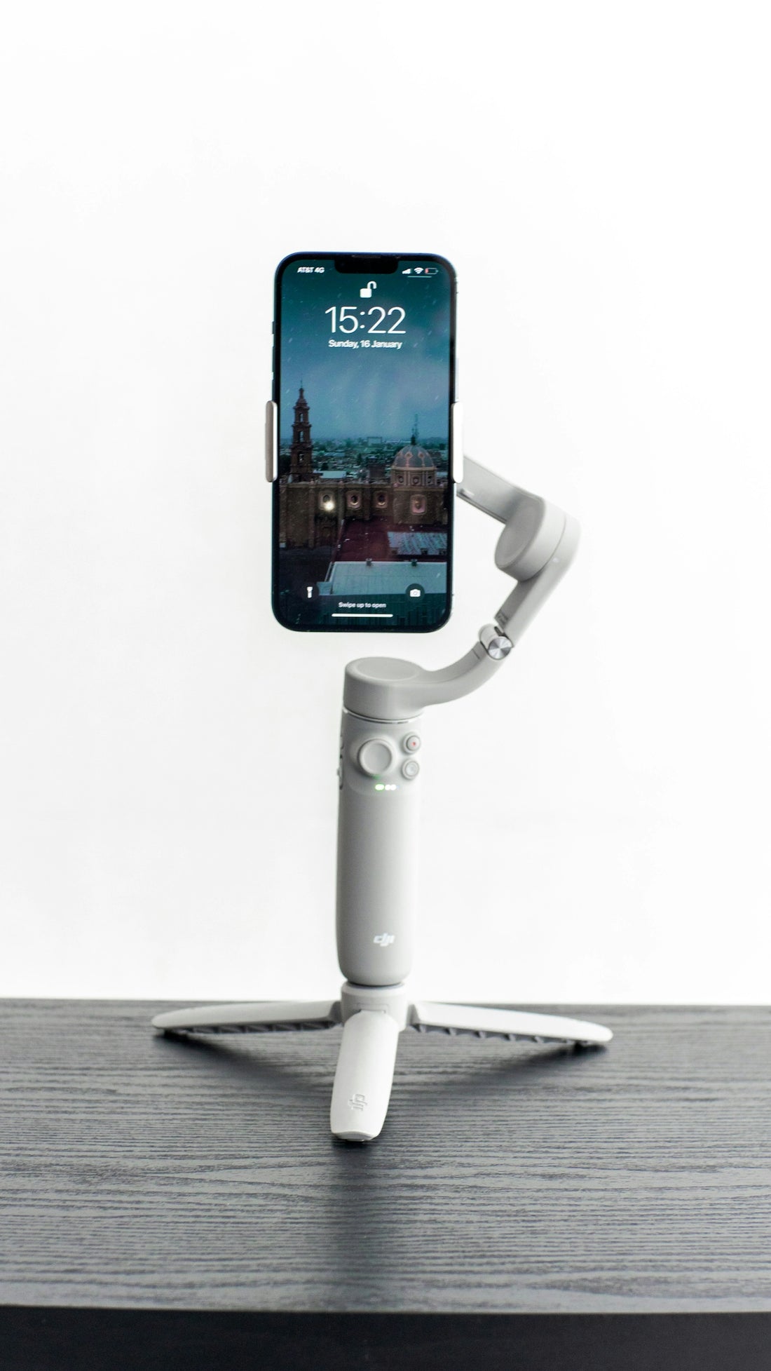 a white and black smartphone