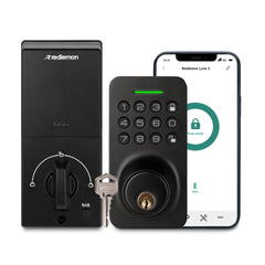Cerradura inteligente 3 en 1 con app, código y llave