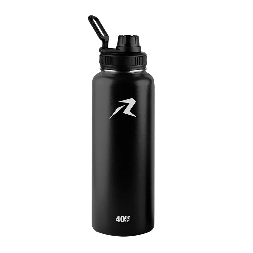 Termo de Acero Inoxidable con Aislamiento Térmico para Agua Fría o Caliente, de 40 Onzas (1.2 L)