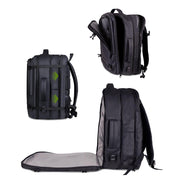 Mochila de Viaje para Laptop Expandible Impermeable Antirrobo - Redlemon