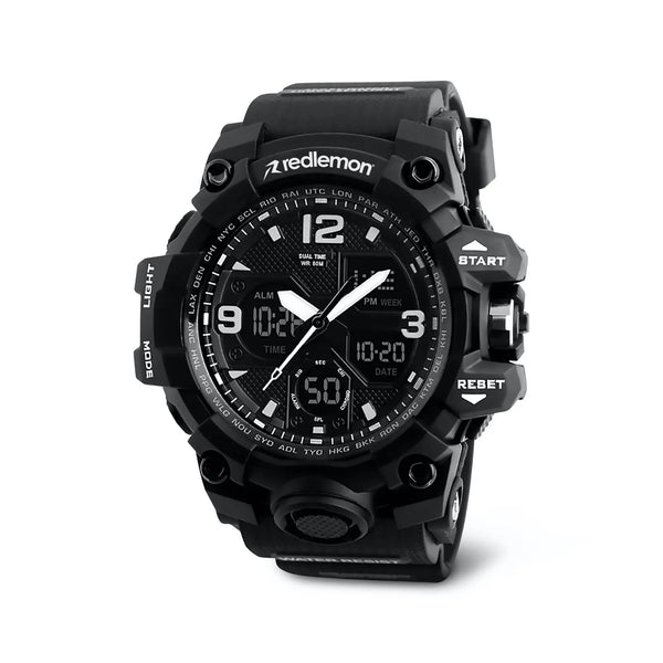 Reloj Digital y Analógico Deportivo Contra Agua 1155b Redlemon Technology México