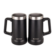 Tarro Cervecero de Acero Inoxidable 2 Piezas de 730 ml Hikeo - Redlemon