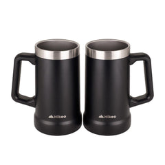 Set de 2 Tarros Cerveceros de Acero Inoxidable 730 ml HIKEO