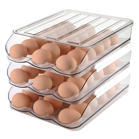 Organizador de 54 Huevos para Alacena, Refrigerador y Cocina