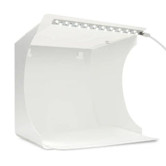 Caja de luz portátil 24 cm con LED y 6 fondos
