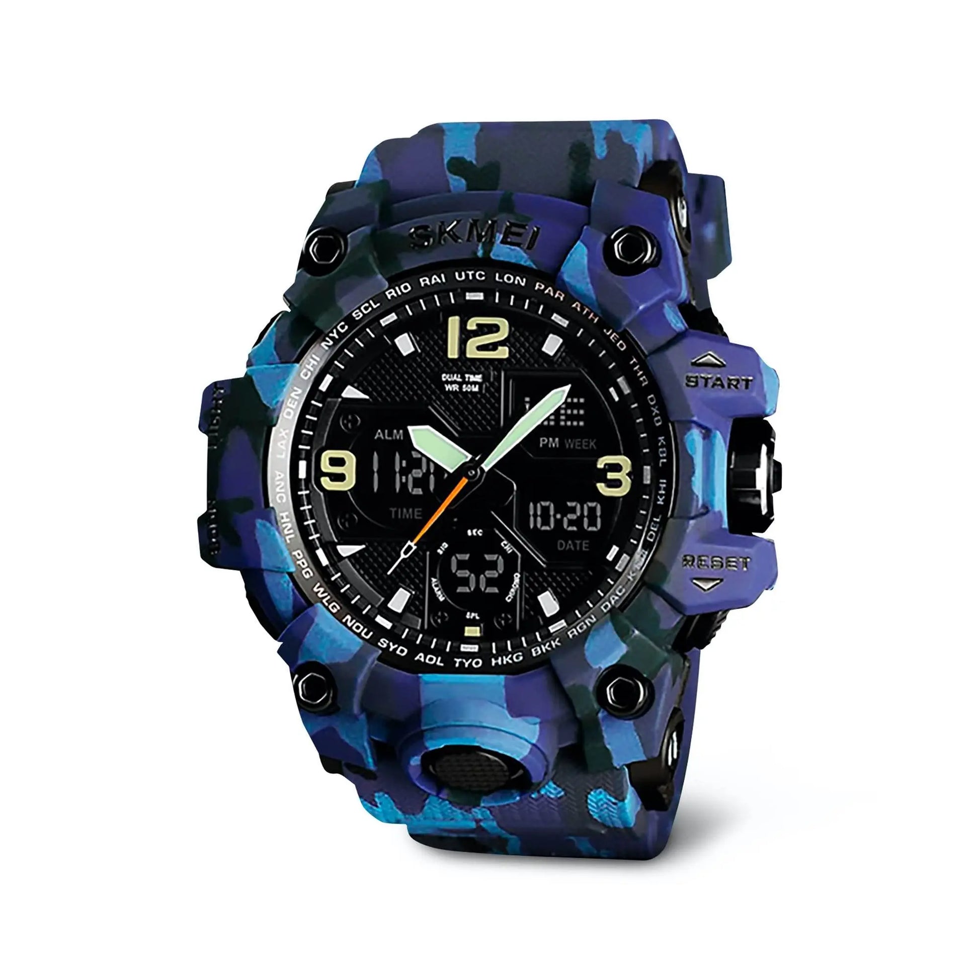 Reloj Digital y Analógico Deportivo Contra Agua 1155b Redlemon Technology México