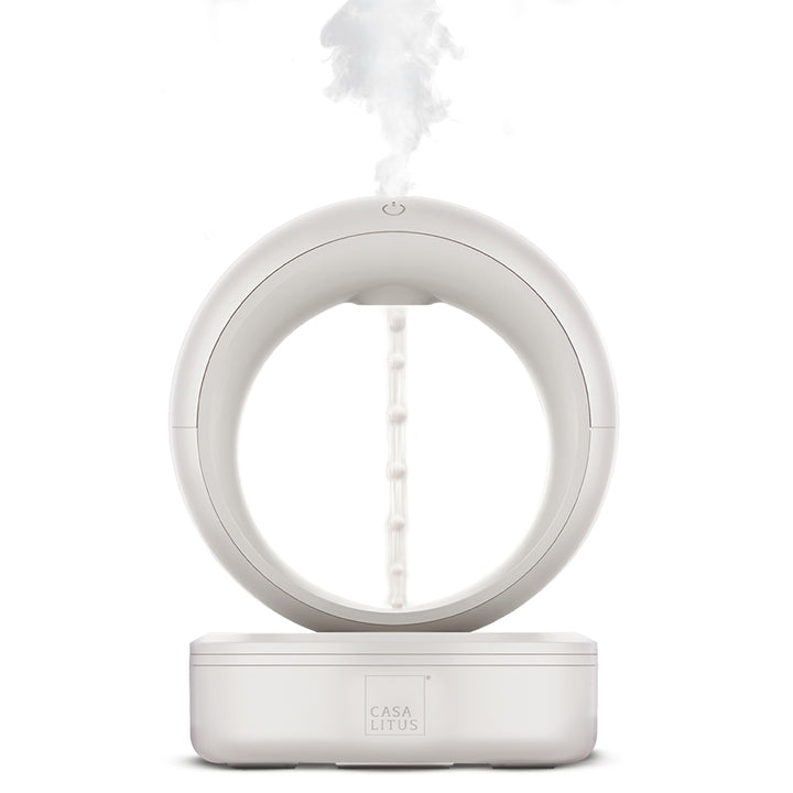 Difusor de Aceites Esenciales y Humidificador con Goteo Antigravedad Decorativo