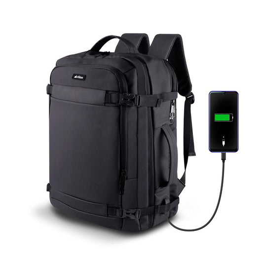 Mochila de Viaje para Laptop Expandible Impermeable Antirrobo - Redlemon