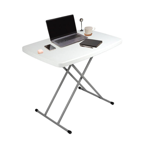 Mesa Plegable de Servicio 3 Alturas Multiusos 77x50cm