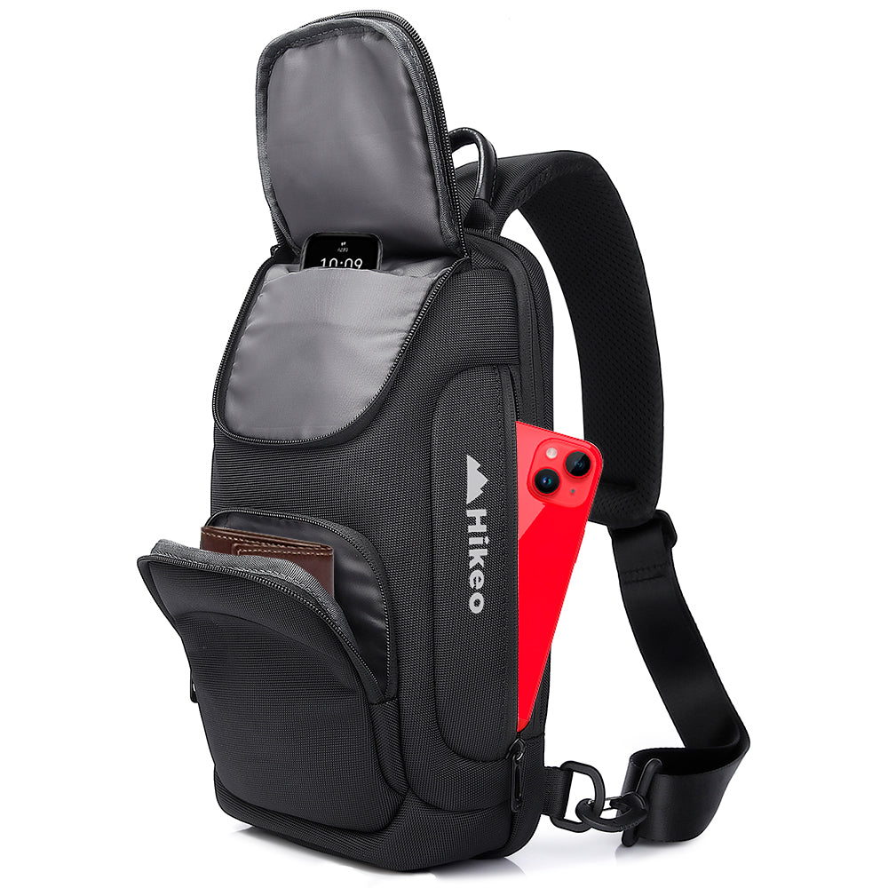 Mochila Crossbody para Tablet de 9.7 Pulgadas Resistente al Agua — producto en contexto