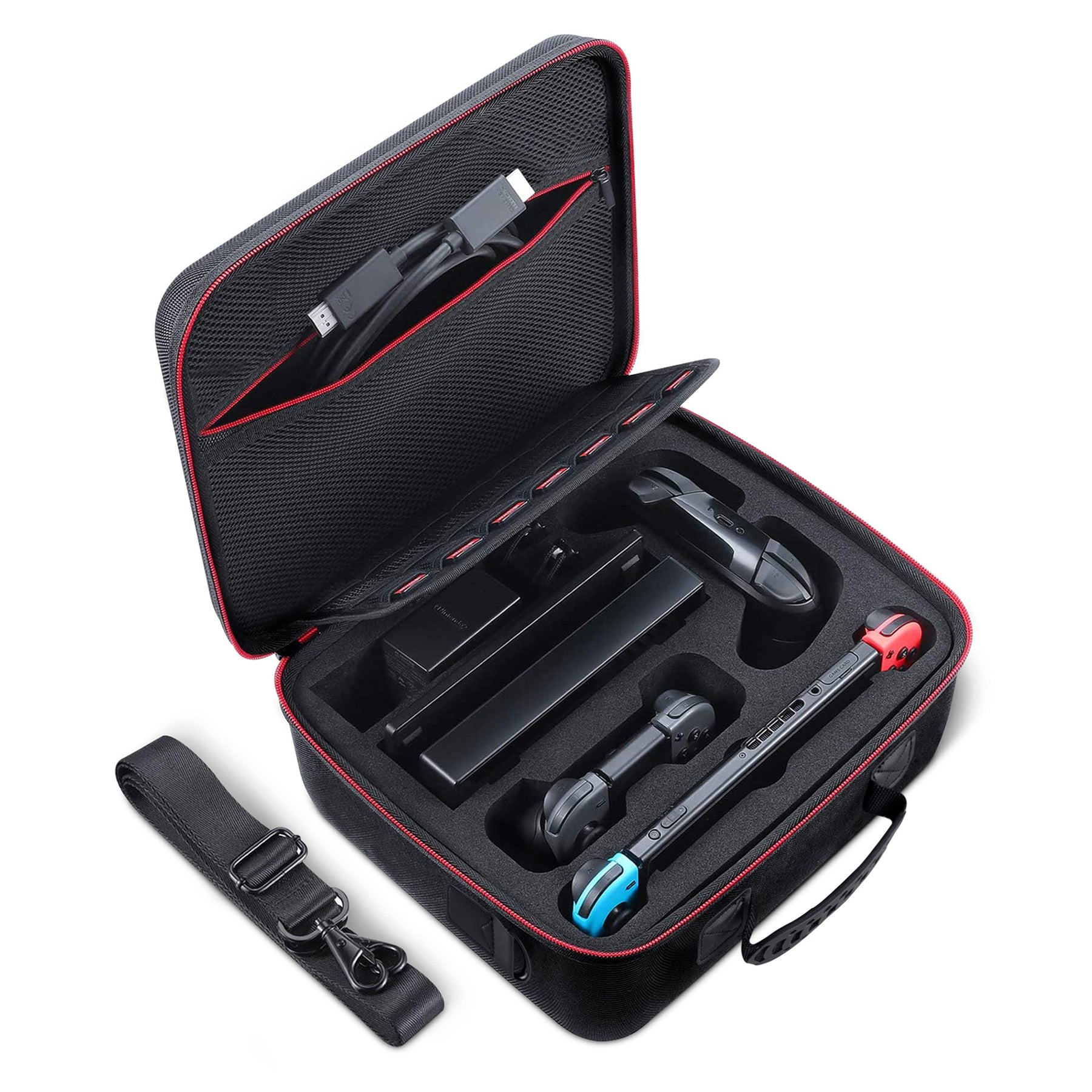 Funda Rígida de Viaje para Nintendo Switch y Modelo OLED Redlemon Technology México