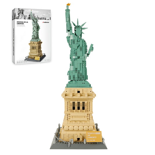 Bloques de Construcción Compatibles con Lego 1,577 Piezas Estatua de la Libertad