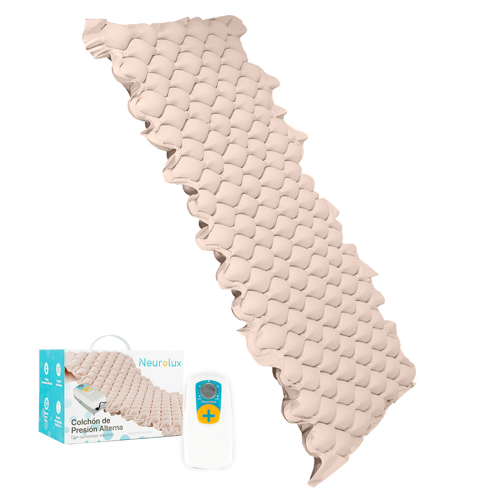 Colchón antillagas Neurolux beige de celdas de aire con compresor y control