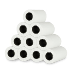 10 Rollos de Papel Térmico para Cámara Digital Shimy SKU 84132 (57mm)