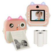Cámara Fotográfica Digital para Niños con Impresión Instantánea de Fotos