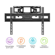 Soporte Articulado para TV de 37 a 80 Pulgadas, hasta 40 kg — vista complementaria