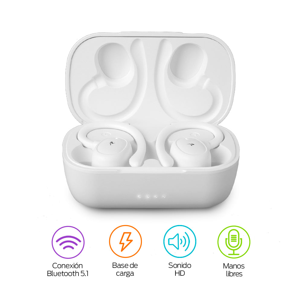 Audífonos Inalámbricos Air-Sport 2 Bluetooth 5.1 Contra Agua IPX4 Redlemon Technology México