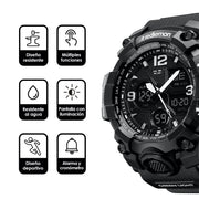 Reloj Digital y Analógico Deportivo Contra Agua 1155b Redlemon Technology México