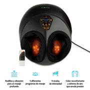 Masajeador Eléctrico de Pies con Calor y Compresión de Aire — vista complementaria