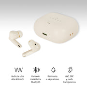 Audífonos Inalámbricos Bluetooth Cancelación de Ruido Activa ANC Ultra HD