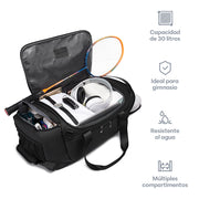 Maleta Mochila Deportiva de 30 L con Compartimento Húmedo — vista complementaria