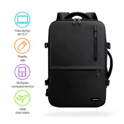 Mochila para Laptop Antirrobo Extra Grande con Puerto USB Redlemon Technology México