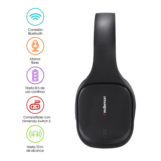 Audífonos Bluetooth Inalámbricos HD de Diadema