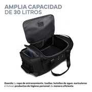 Maleta Mochila Deportiva de 30 L con Compartimento Húmedo — detalle del producto