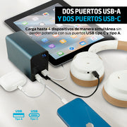 Power Bank de 30,000 mAh y 100 W Carga Extra Rápida 2 USB-C y 2 USB