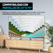 Soporte Universal Patas para TV Pantalla de 23" a 75" Pulgadas