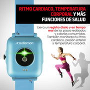Smartwatch Reloj Inteligente Funciones de Salud Mod. W95